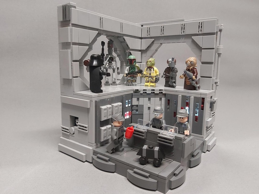 Lego Executor Bridge Bounty Hunters Book End/Display Stand