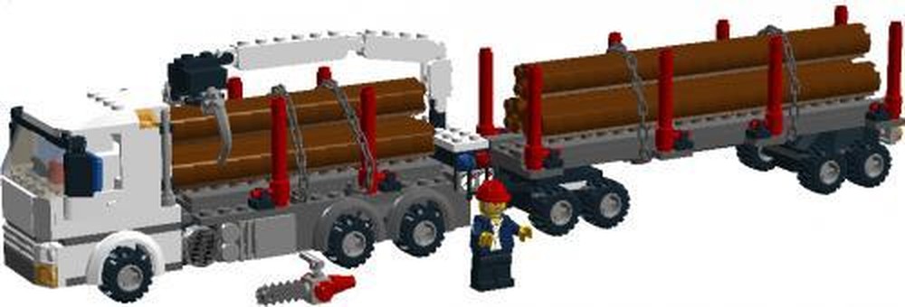 Lego Logging Truck