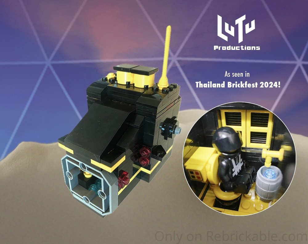 Lego Blacktron Bathroom Module