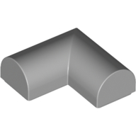 Lego Brick Curved 2 x 2 x 2/3 Double, Corner, No Studs
