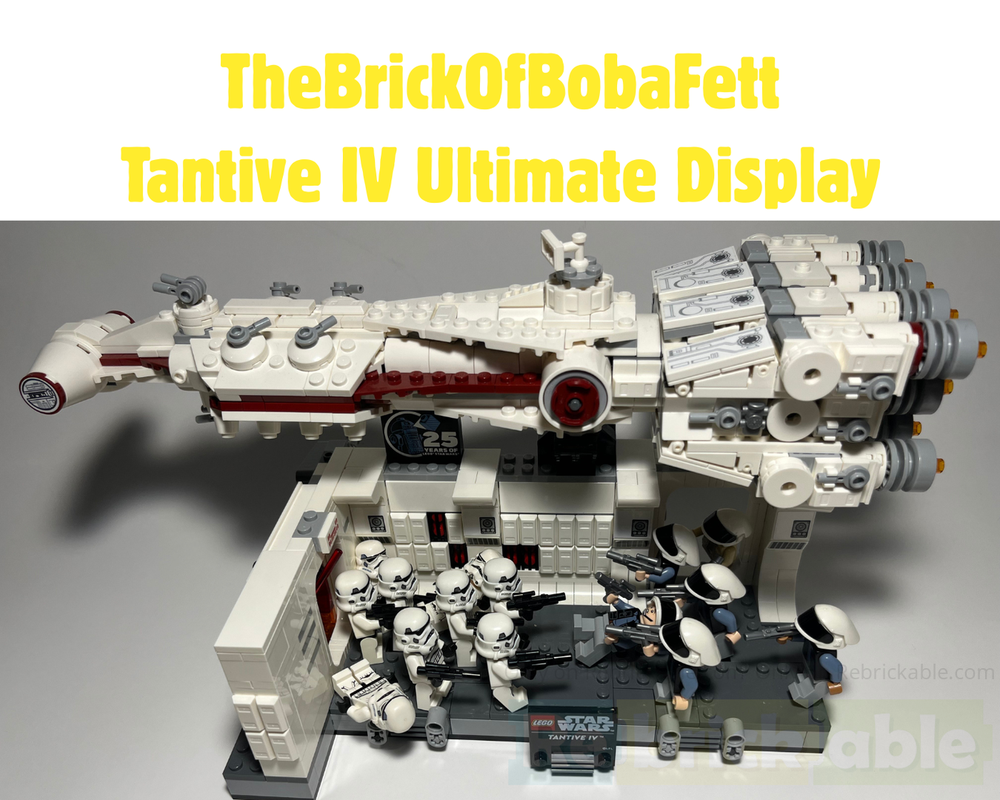 Lego Tantive IV midi & Boarding diorama
