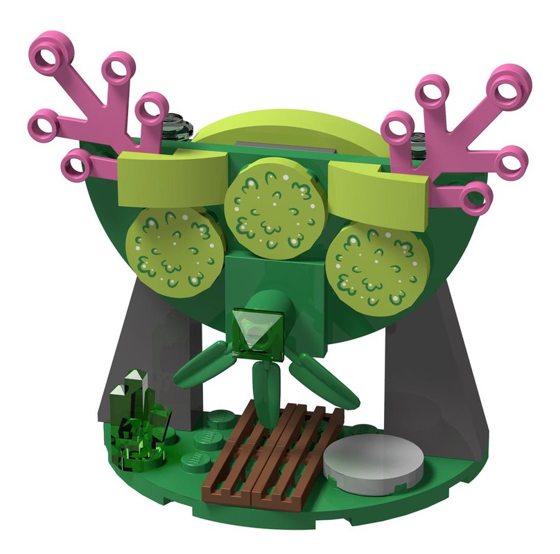 Lego 2021 Advent Challenge – Day 1 [Forest Temple Entrance]