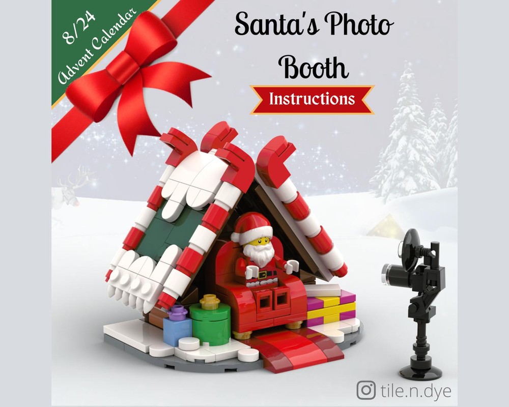 Lego Santa's Photo Booth - LEGO CHRISTMAS MOC