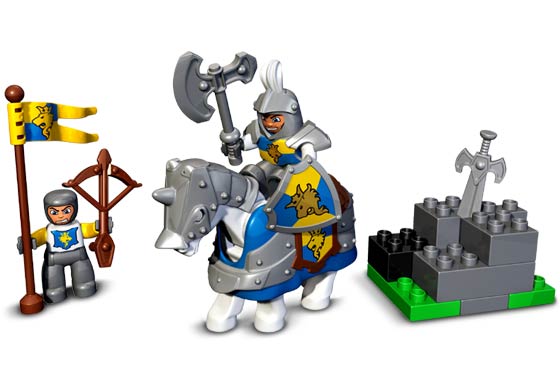 Lego Knight and Squire