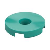 Lego Tile Round 2 x 2 with Hole / Dark Turquoise