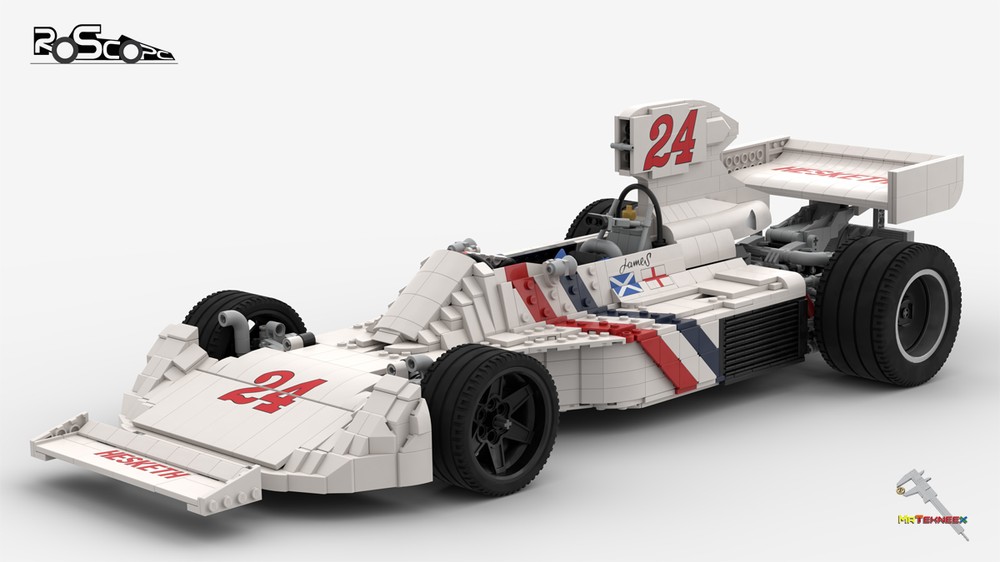 Lego Hesketh 308B - scale 1:8