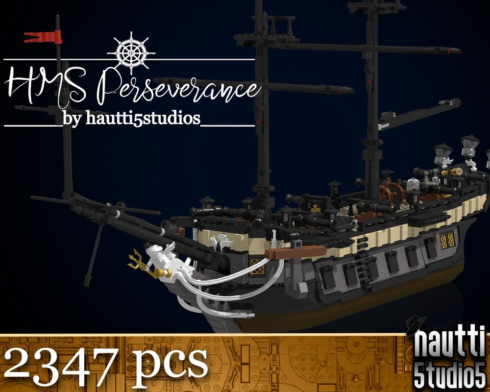 Lego HMS Perseverance (A Red Coat Brigantine)