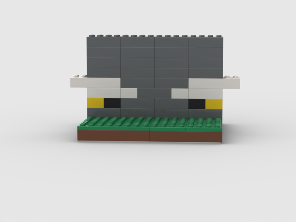 Lego Minecraft breeze face