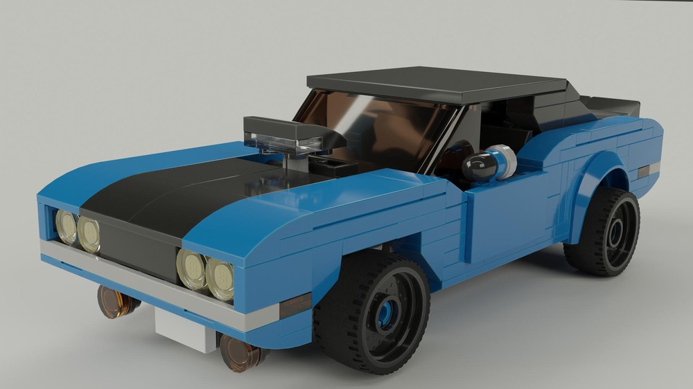 Lego Steerable & w.Suspension - SC Dodge Challanger