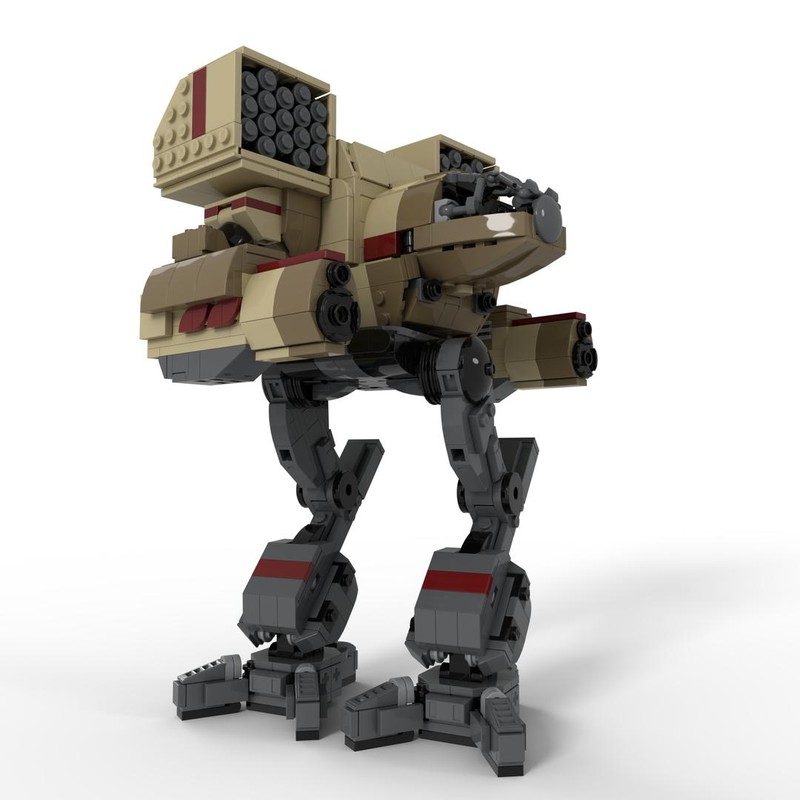 Lego Mad Cat/Timber Wolf OmniMech (Clan Wolf)