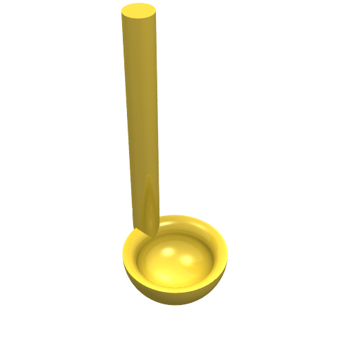 Lego Equipment Ladle