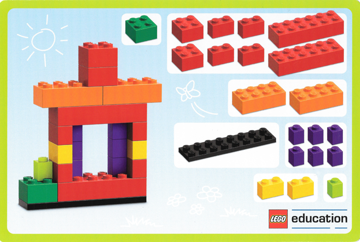 Lego Set 45020 Activity Card 8 (6145594)