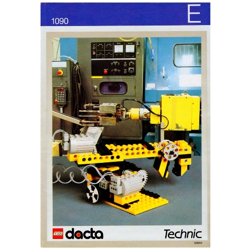 Lego Activity Booklet E - Robot Arm - Set 1090 / [No Color/Any Color]