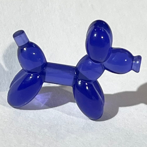 Lego Balloon Dog / Trans-Purple