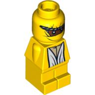 Lego Microfig Ramses Pyramid Adventurer Yellow