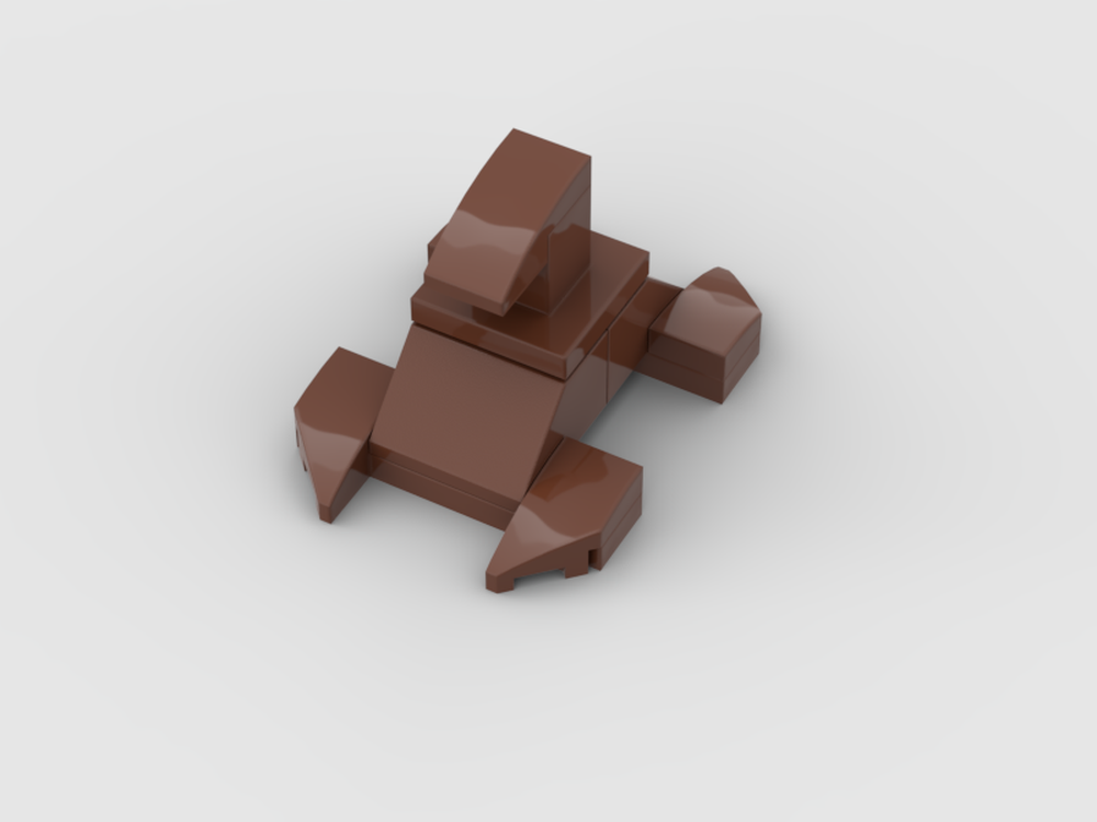 Lego Sitting dog