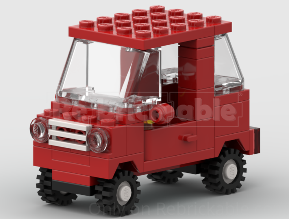 Lego #4.4.0 Classic car (small, gen 2)