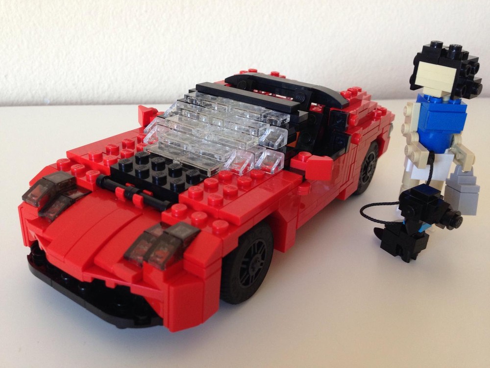 Lego Tesla Roadster 2010