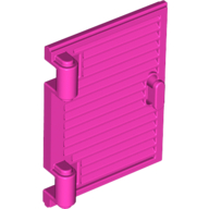 Lego Window 1 x 2 x 3 Shutter with Hinges and Handle / Dark Pink