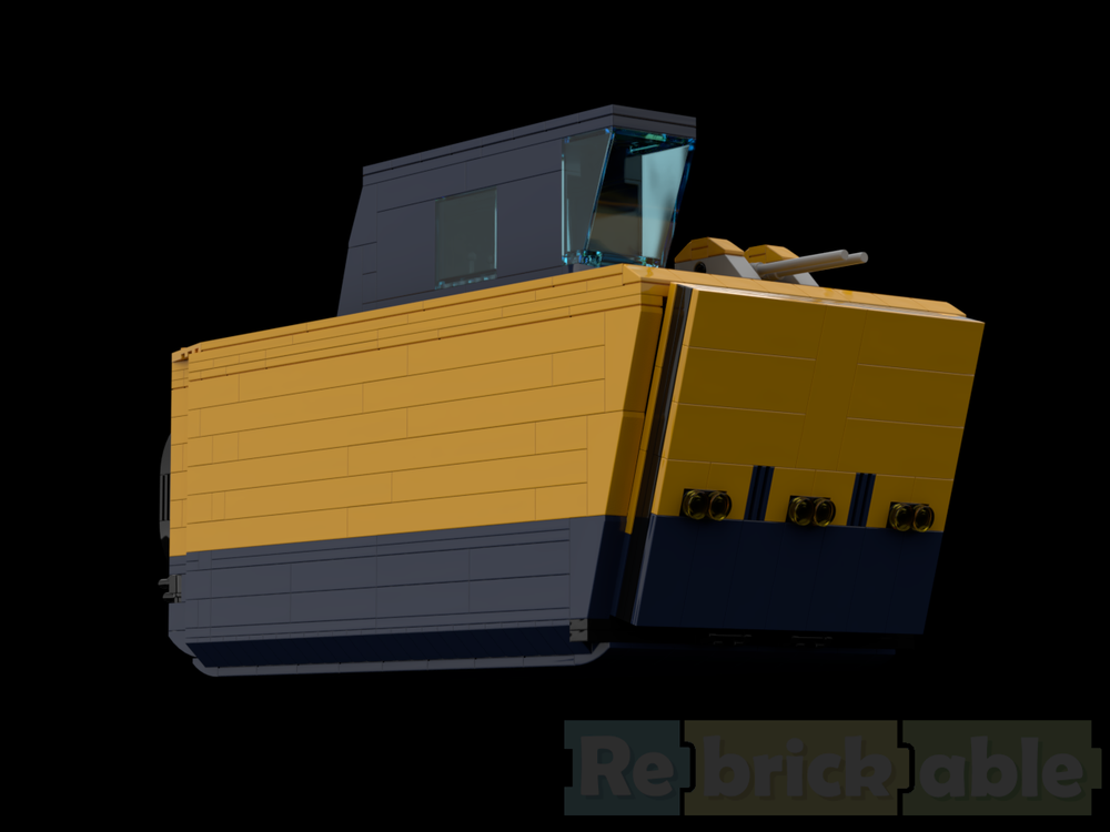 Lego D-4 Bumblebee-class Tank Landing Craft
