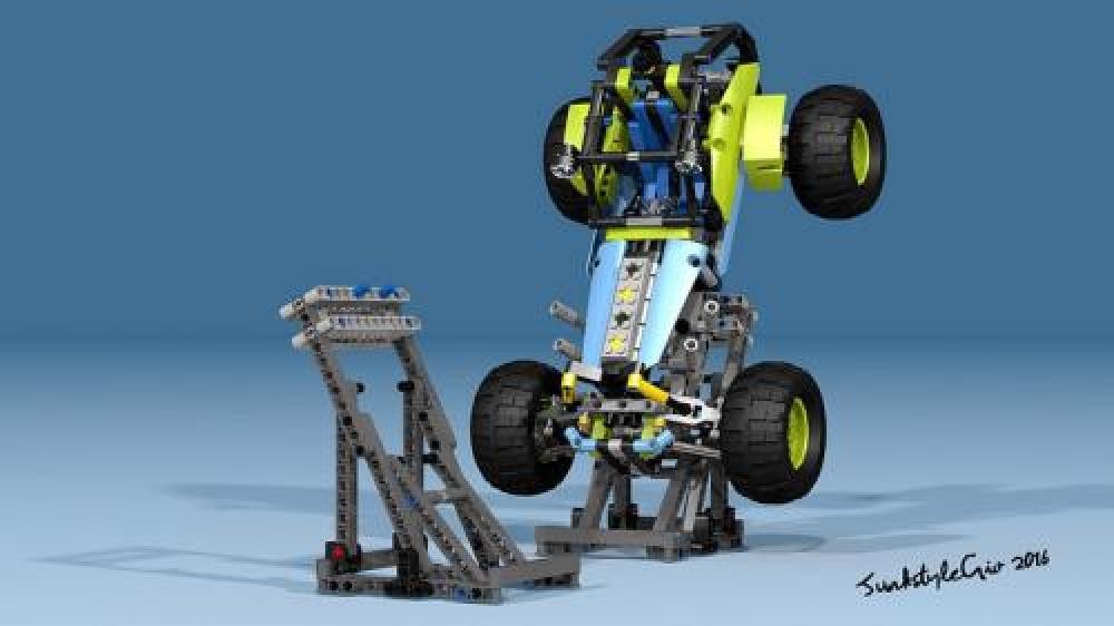 Lego Simple stand for 42037