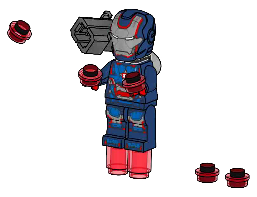 Lego Iron Patriot