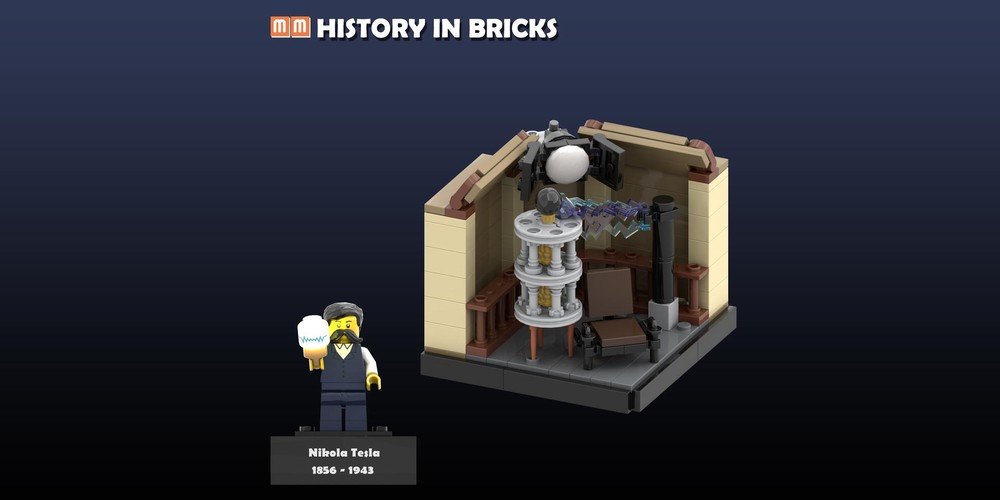 Lego History in Bricks: #2 Nikola Tesla