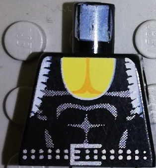 Lego Torso Muscle Shirt with Belt Pattern / Black