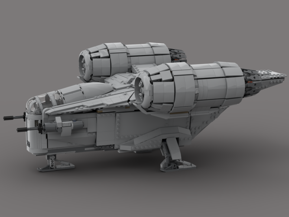 Lego Enhanced The Razor Crest 75292 Mandalorian Starship