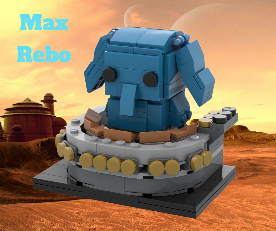 Lego Max Rebo Brickheadz