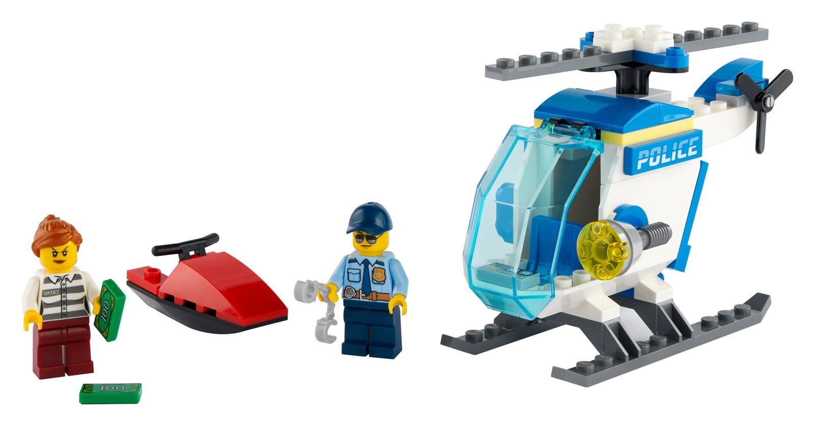 Lego Police Helicopter