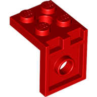 Lego Bracket 2 x 2 - 2 x 2 / Red