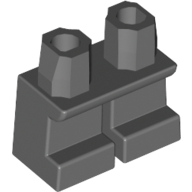 Lego Legs Short / Dark Bluish Gray
