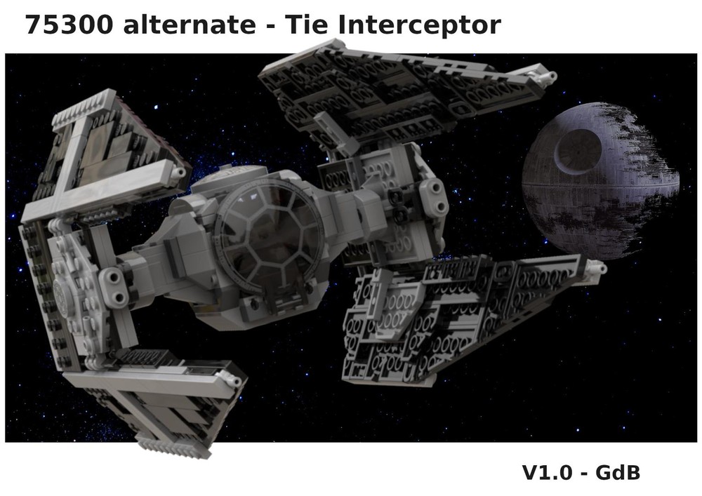 Lego Tie Interceptor 75300 alternate
