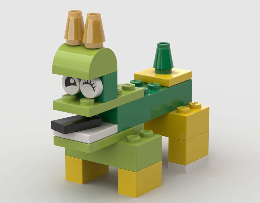 Lego 11001 Green Guy