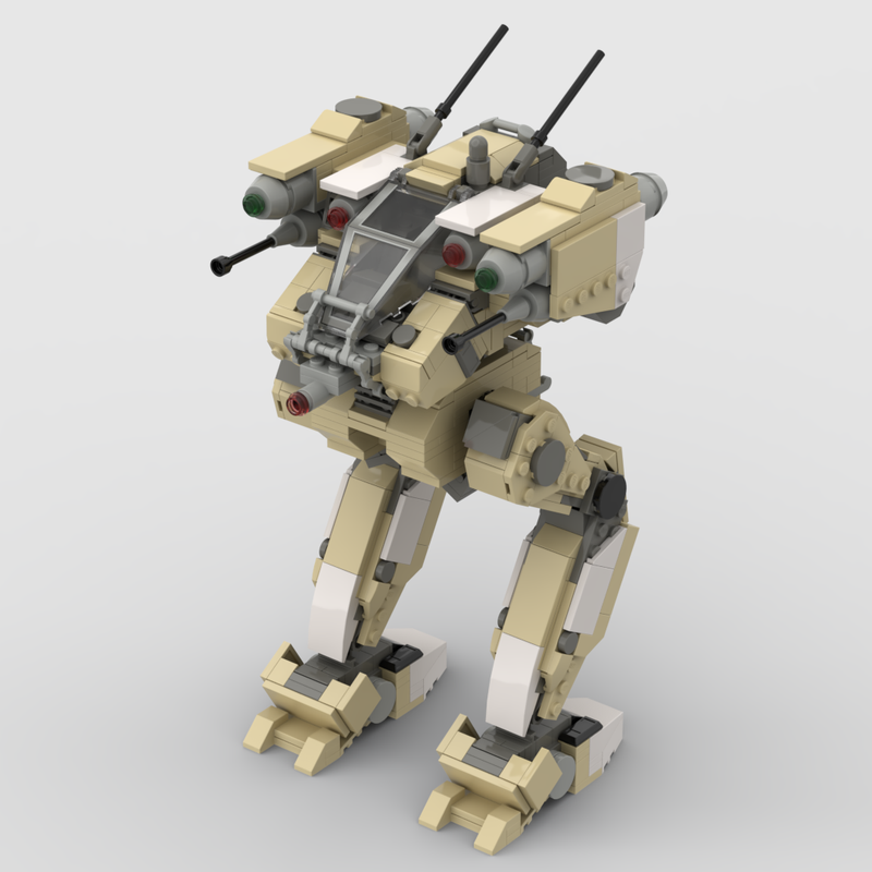 Lego Battletech Flea (desert camo)