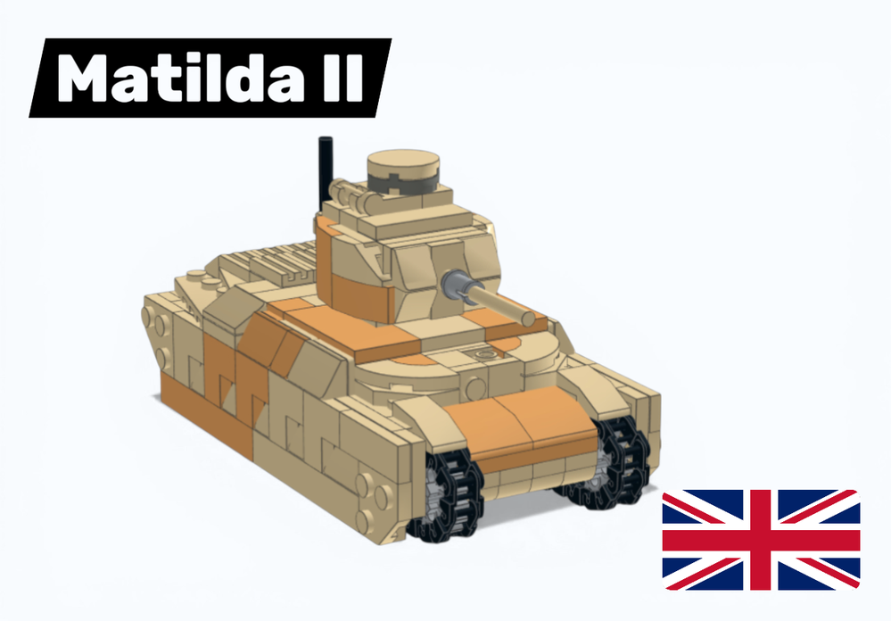Lego Tank Matilda II