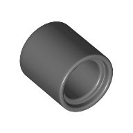 Lego Technic Pin Connector Round 1L [Beam] / Dark Bluish Gray