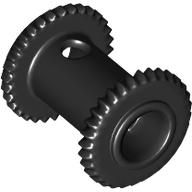 Lego String Reel 2 x 2 Winch Drum / Black