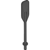 Lego Equipment Oar / Paddle with Bar Handle / Black
