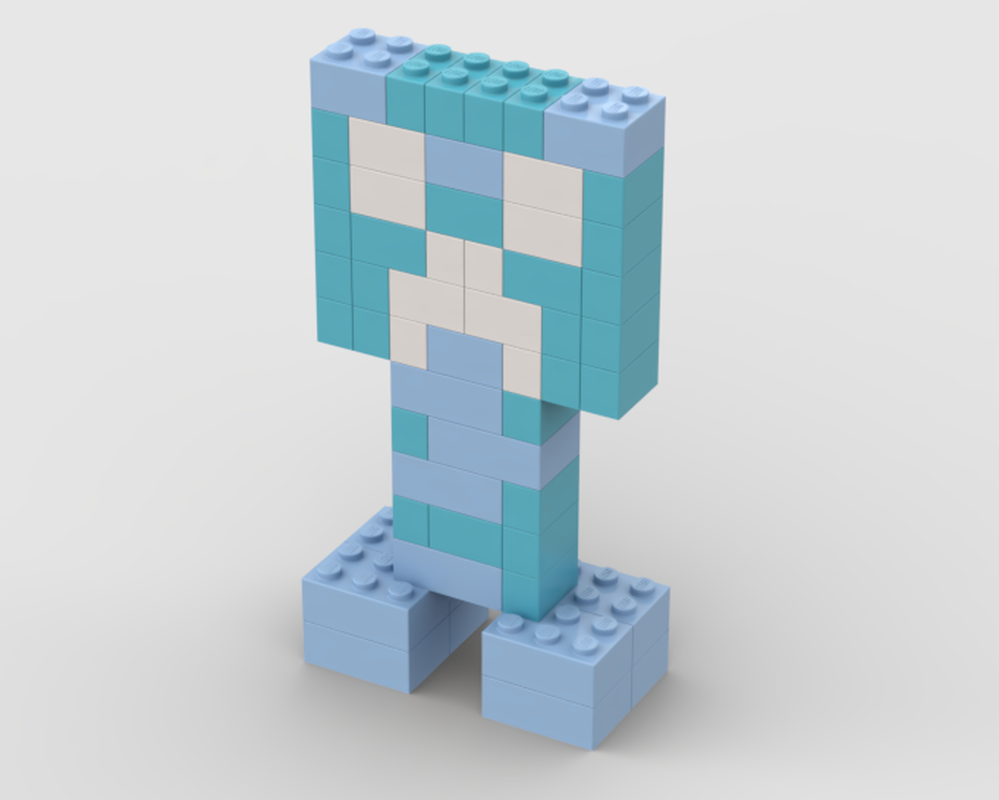 Lego Diamond Creeper