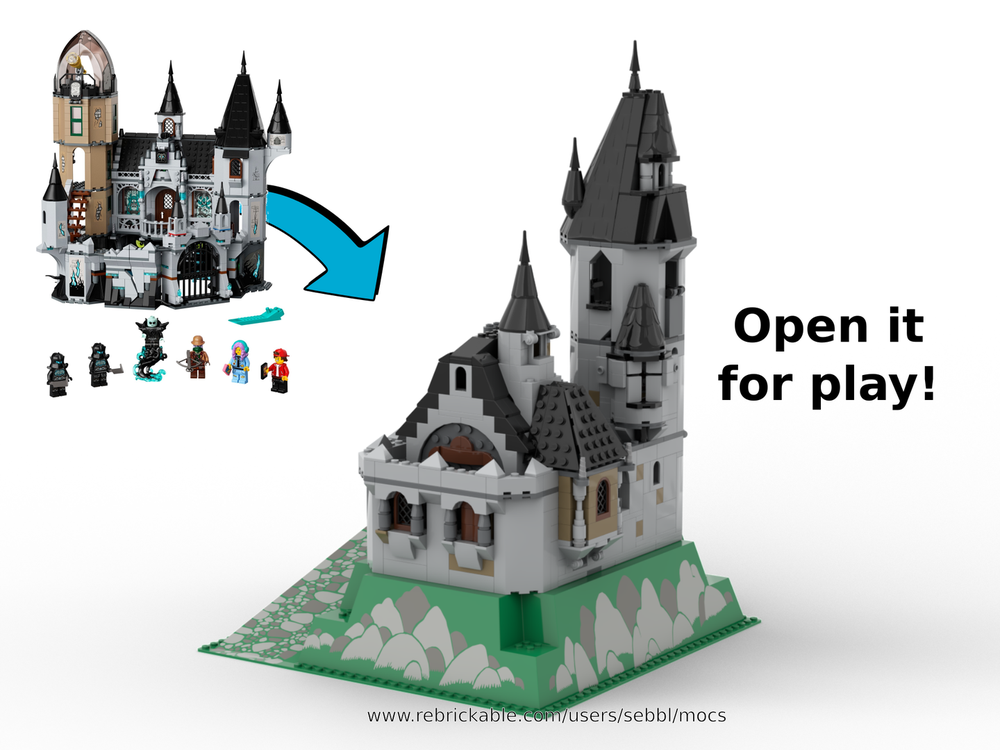 Lego 70437: Modular Mountain Castle