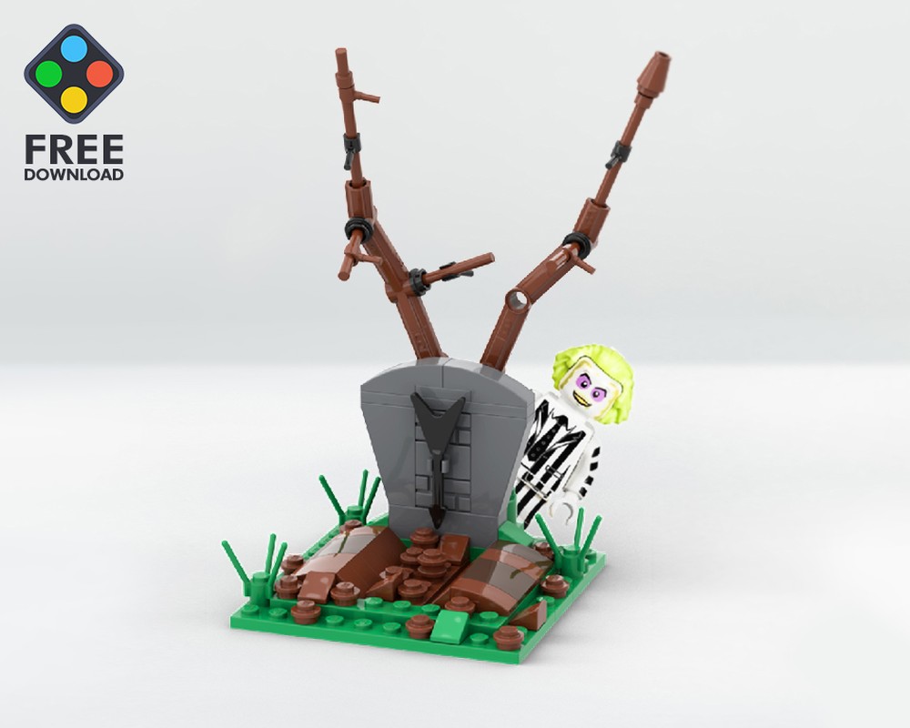 Lego Beetlejuice Display Stand
