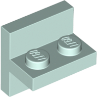 Lego Bracket 2 x 2 with 1 x 2 Vertical Studs / Light Aqua