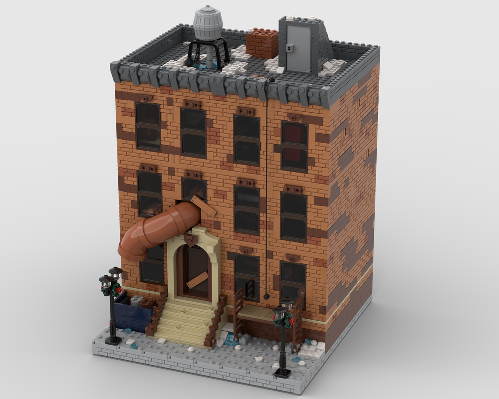 Lego Home Alone New York building
