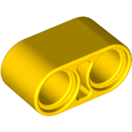Lego Technic Beam 1 x 2 Thick / Yellow