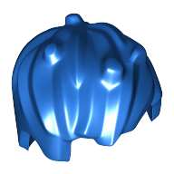 Lego Hair Short, Messy / Blue