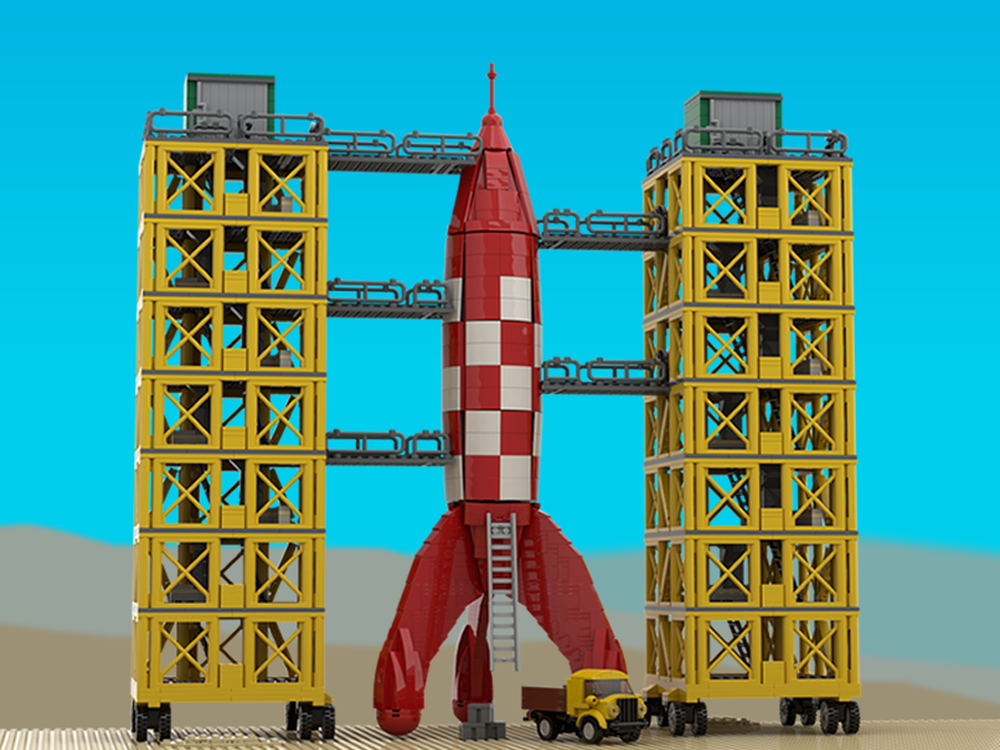 Lego Space Rocket
