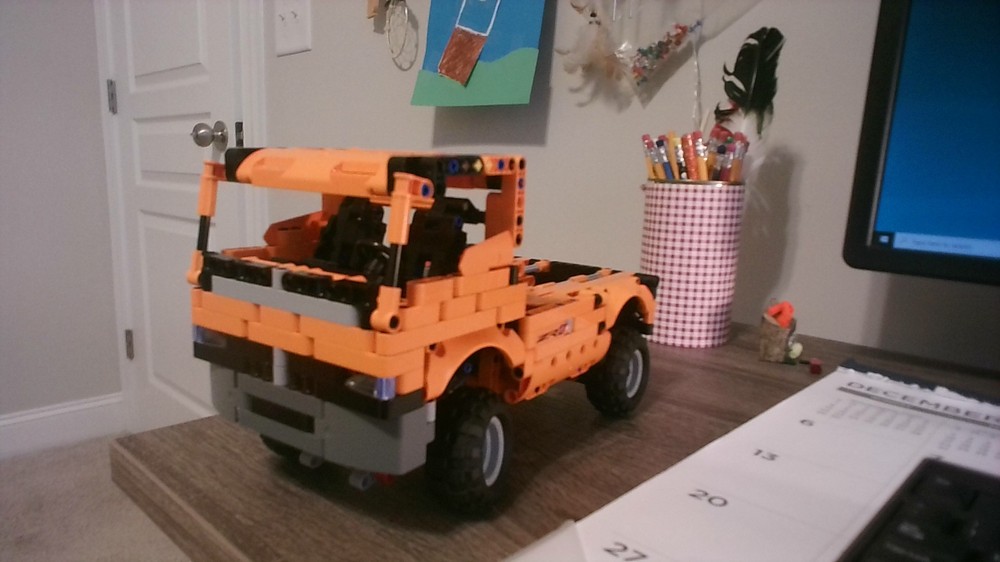 Lego Double 42093 L Model, Trial Cabover Truck