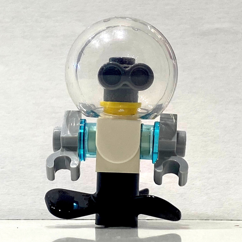 Lego Zobo - Diving Helmet,. Propeller